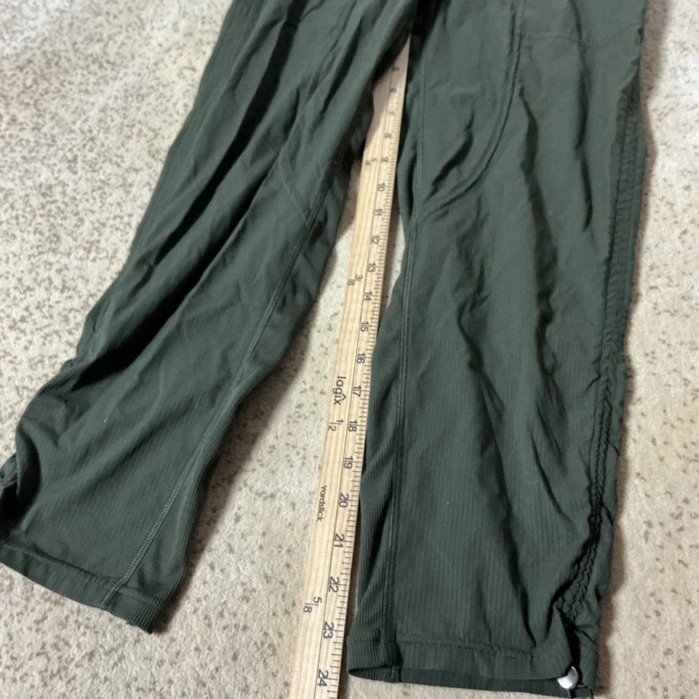 Lululemon Dance Studio‎ Crop 25 Granola Girl Jogger Pants W6AVQS Womens 4